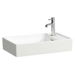Laufen Meda H8121130001061 umywalka 60x35 cm prostokątna nablatowa biała