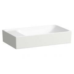 Laufen Meda H8121130001121 umywalka 60x35 cm prostokątna nablatowa biała