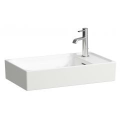 Laufen Meda H8121130001141 umywalka 60x35 cm prostokątna nablatowa biała