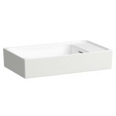 Laufen Meda H8121134001091 umywalka 60x35 cm prostokątna nablatowa biała