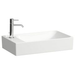 Laufen Meda H8121137571131 umywalka 60x35 cm prostokątna nablatowa biała