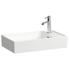 Laufen Meda H8121137571141 umywalka 60x35 cm prostokątna nablatowa biała