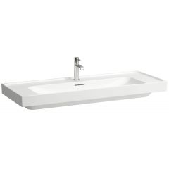 Laufen Meda H8141110001071 umywalka 120x46 cm prostokątna ścienna-meblowa biała