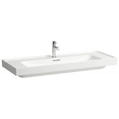 Laufen Meda H8141114001041 umywalka 120x46 cm prostokątna ścienna-meblowa biała