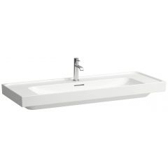 Laufen Meda H8141114001071 umywalka 120x46 cm prostokątna ścienna-meblowa biała