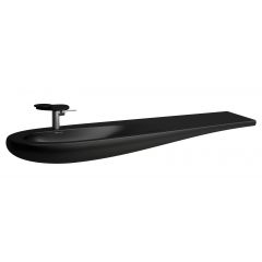 Laufen Il Bagno Alessi H8149717161041 umywalka 160x50 cm ścienna-meblowa czarna
