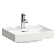 Laufen Meda H8151110001091 umywalka 45x35 cm prostokątna ścienna-meblowa biała