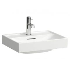Laufen Meda H8151117571091 umywalka 45x35 cm prostokątna ścienna-meblowa biała