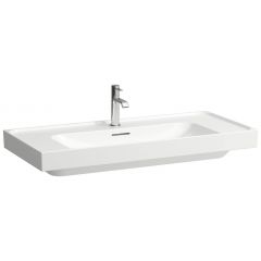 Laufen Meda H8161190001091 umywalka 100x46 cm prostokątna ścienna biała