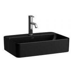 Laufen Savoy H8169457161111 umywalka 55x38 cm prostokątna nablatowa czarna