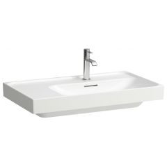 Laufen Meda H8171150001091 umywalka 80x46 cm prostokątna ścienna-meblowa biała