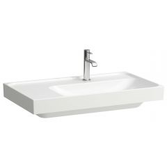 Laufen Meda H8171154001091 umywalka 80x46 cm prostokątna ścienna-meblowa biała