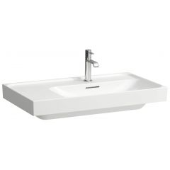 Laufen Meda H8171157571091 umywalka 80x46 cm prostokątna ścienna-meblowa biała