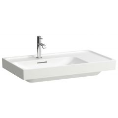 Laufen Meda H8171164001041 umywalka 80x46 cm prostokątna ścienna-meblowa biała
