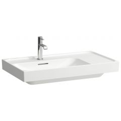 Laufen Meda H8171167571041 umywalka 80x46 cm prostokątna ścienna-meblowa biała