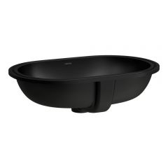 Laufen Savoy H8189467161091 umywalka 51x31 cm owalna podblatowa czarna