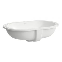Laufen Savoy H8189467571091 umywalka 51x31 cm owalna podblatowa biała