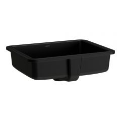 Laufen Savoy H8189487161091 umywalka 44x33 cm prostokątna podblatowa czarna
