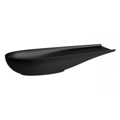 Laufen Il Bagno Alessi H8189747161121 umywalka 100x38 cm owalna nablatowa czarna