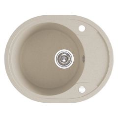 Laveo Dafne SBD483T zlewozmywak granitowy 58x47 cm