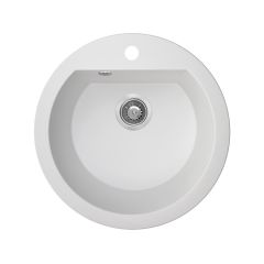 Laveo Dafne SBD680T zlewozmywak granitowy 51x51 cm