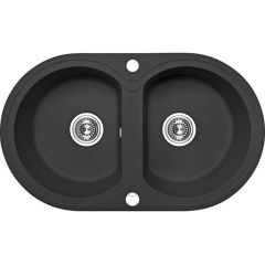 Laveo Dafne SBD720T zlewozmywak granitowy 78x47 cm