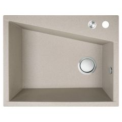 Laveo Grenada SBG410T zlewozmywak granitowy 60x48 cm