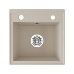 Laveo Trzynastka SBP410T zlewozmywak granitowy 44x44 cm