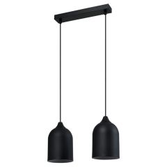 Light Prestige Nilo LP01102LBK lampa wisząca 2x8 W czarna
