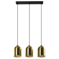 Light Prestige Nilo LP01103LGD lampa wisząca 3x8 W złota