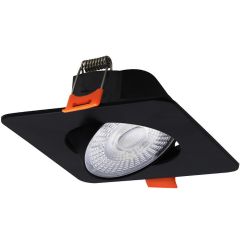Light Prestige Plus LP15061RSBKSquare lampa do zabudowy 1x3 W czarna