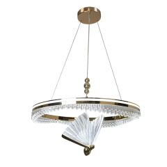 Light Prestige Marissa LP25151PCristalGD lampa wisząca 2x33 W złota