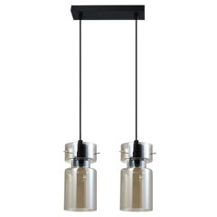 Light Prestige Nivio LP28112LAM lampa wisząca 2x15 W przydymiona