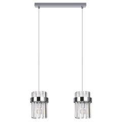 Light Prestige Vetro LP29102LCH lampa wisząca 2x10 W chrom