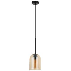 Light Prestige Elaris LP81031PAM lampa wisząca 1x15 W bursztynowa