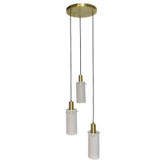 Light Prestige Tirana LP9453PWH lampa wisząca 3x40 W biała