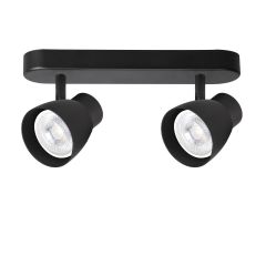 Light Prestige Dravo LP95232WSBK lampa podsufitowa 2x8 W czarna