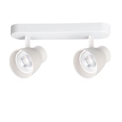 Light Prestige Dravo LP95232WSWH lampa podsufitowa 2x8 W biała