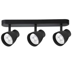 Light Prestige Dravo LP95233WSBK lampa podsufitowa 3x8 W czarna