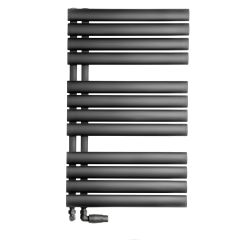 Luxrad Flag Bis FLA816500S007 grzejnik łazienkowy dekoracyjny 81.6x50 cm grafit