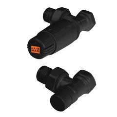 Luxrad KT9005MAT zestaw termostatyczny czarny