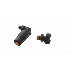 Luxrad OPTS040 zestaw termostatyczny czarny