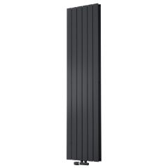 Luxrad Vertirad Podwójny VERP1700445S040ZDC grzejnik dekoracyjny 170x44.5 cm podłączenie dolne czarny