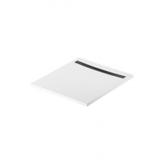 Meissen Keramik Kontra S207004 brodzik prostokątny z maskownicą 100x90 cm biały