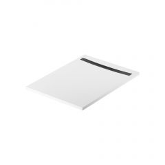 Meissen Keramik Kontra S207007 brodzik prostokątny z maskownicą 120x90 cm biały