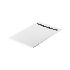 Meissen Keramik Kontra S207027 brodzik prostokątny z maskownicą 140x90 cm biały