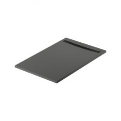 Meissen Keramik Kontra S207028 brodzik prostokątny z maskownicą 140x90 cm grafitowy