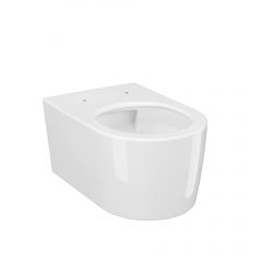 Meissen Keramik Werta K691005 miska wc wisząca bez kołnierza ze spłukiwaniem wirowym biały połysk