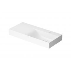 Meissen Keramik Kontra K682047 umywalka 100.5x45.5 cm prostokątna biała