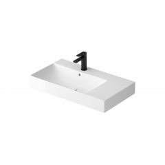 Meissen Keramik Werta K691011 umywalka 80.5x45.5 cm prostokątna ścienna-meblowa biała